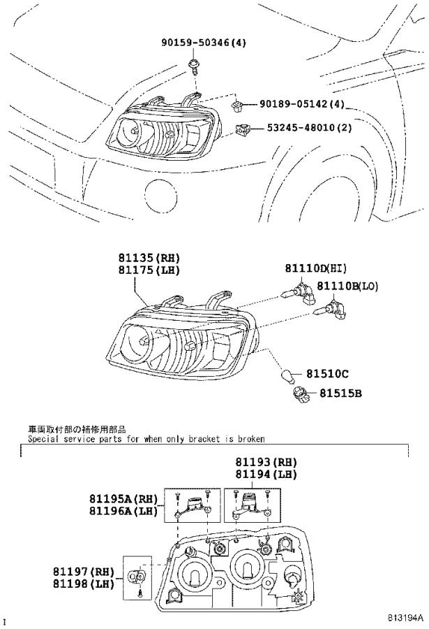  DIAGRAM 2010 Toyota Highlander Headlight Wiring Diagram FULL Version 