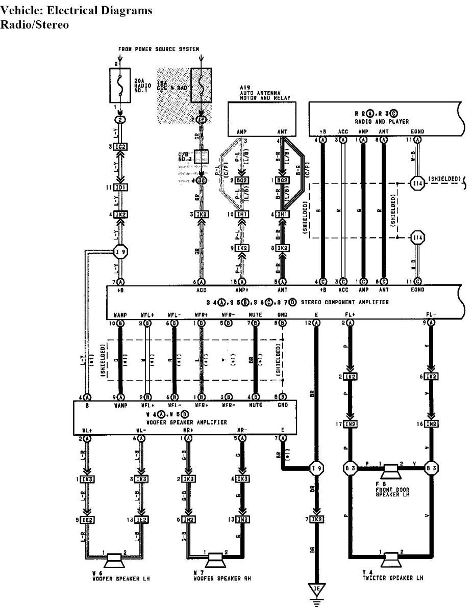 Do You Have A Steroe Wiring Diagram For A 94 Celica