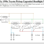 Headlight Upgrade With Wiring Schematic YotaTech Forums