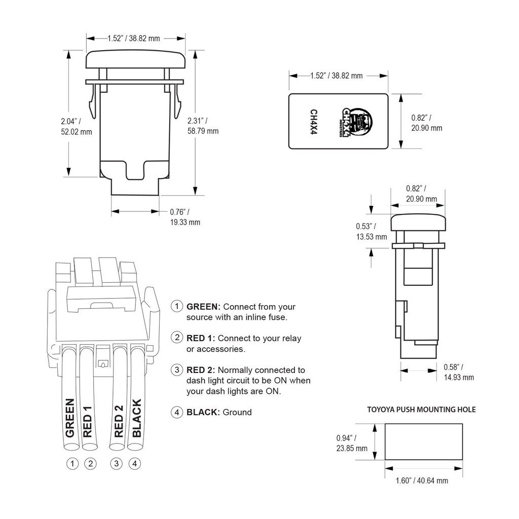 Help With Wiring Aux Lights To Mictuning 4th Gen Light Switch Toyota 