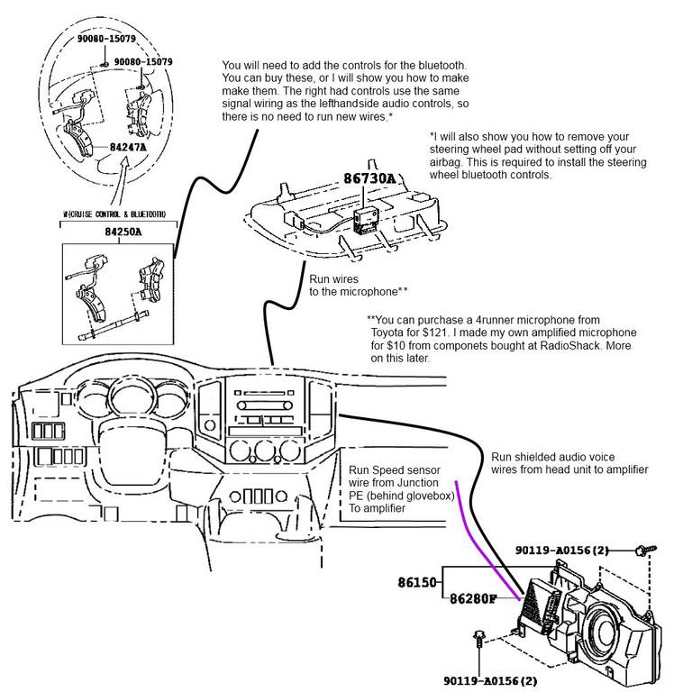 How To Install 2009 JBL Head Unit W Bluetooth In 2005 Tacoma 