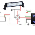 Light Bar Wiring Diagram Wonderful Shape Led Install Toyota Runner