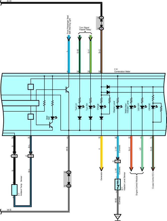 R A Radio And Player Toyota Corolla 2004 Wiring