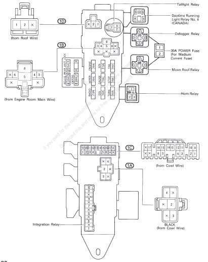 Repair manuals Toyota 4Runner 1990 1995 Wiring Manuals