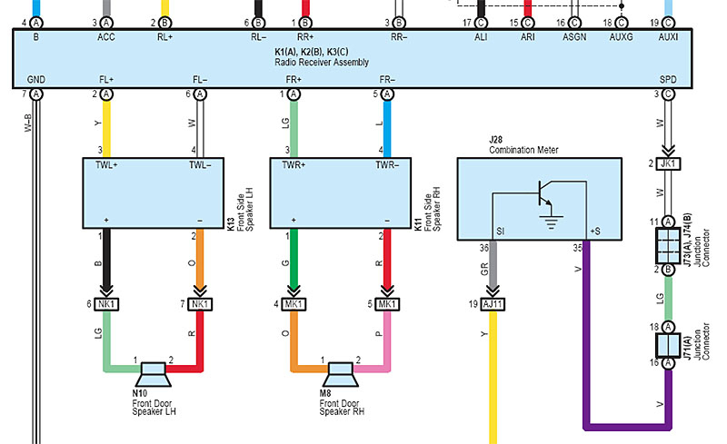 Schematic Toyota Jbl Amplifier Wiring Diagram Circuit Diagram Images