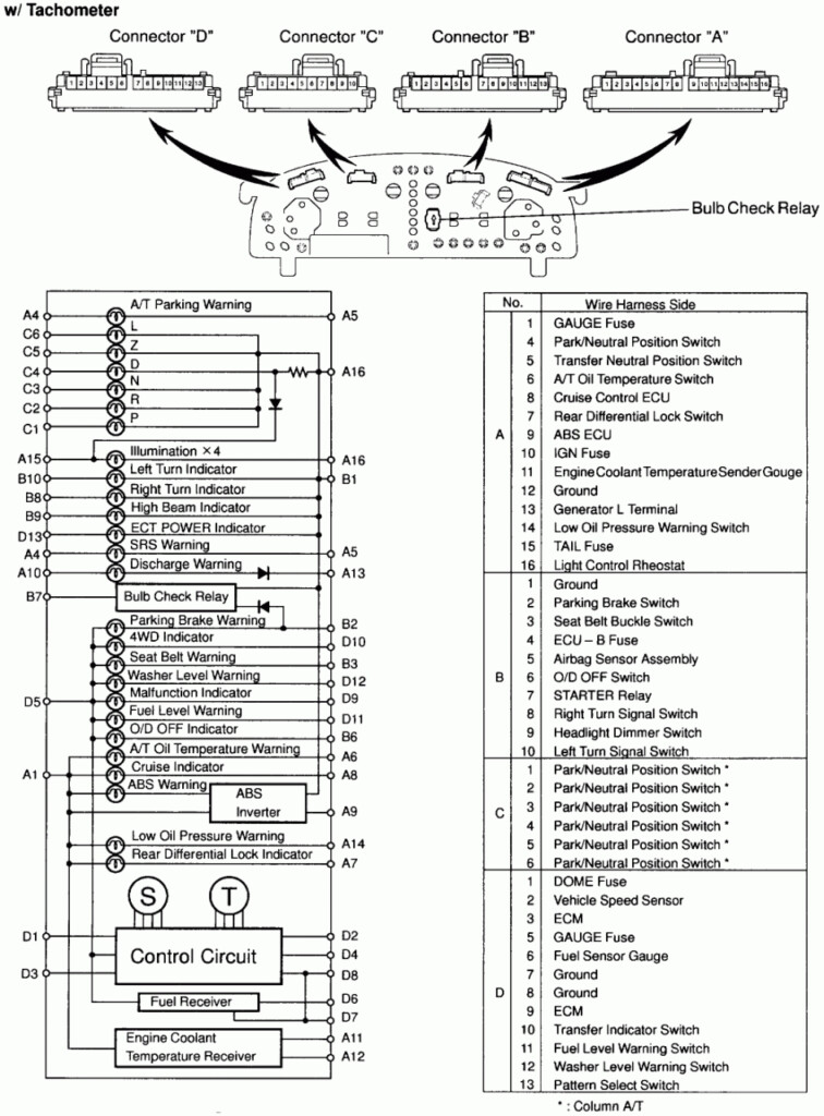 Stereo Wiring Diagram Toyota Hilux