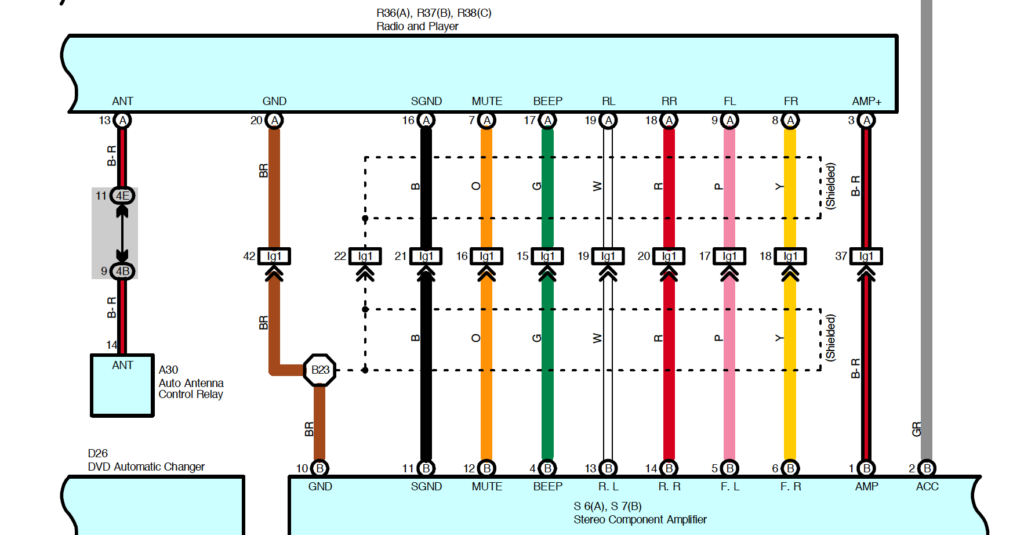 Stereo Wiring Land Cruiser 2003 07 TLC FAQ