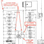 SW 4209 1994 Toyota Pickup Speedometer Cluster Diagram 1990 Toyota