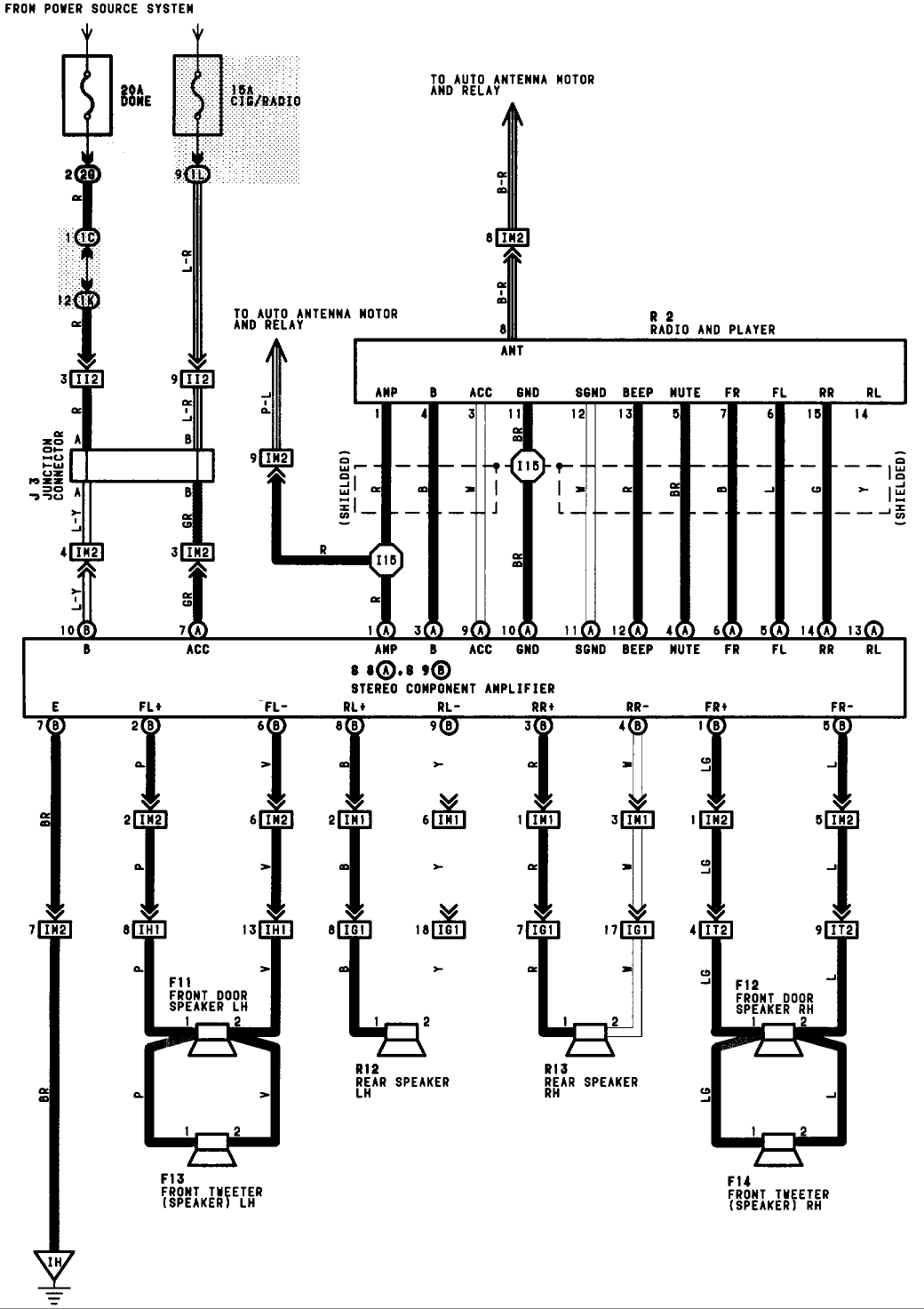 Toyota Camry 2003 Radio Wiring Diagram Wiring Diagram