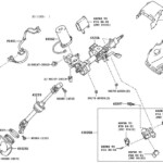 Toyota Camry Steering Column Wiring Harness TILT Brakes POWER