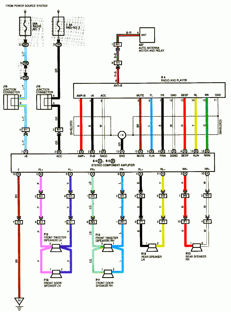 Toyota Cassette Player Wiring