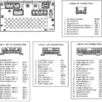 Toyota Corolla 2002 2004 W58300 Head Unit Pinout Diagram