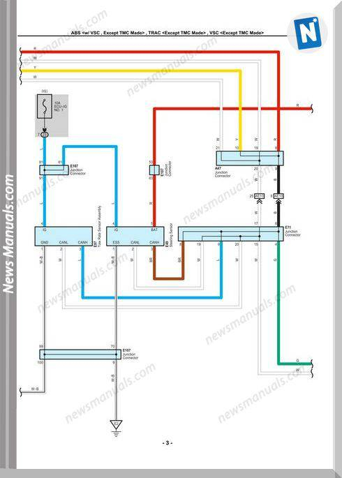 Toyota Corolla 2009 2010 Toyota Electrical Wiring Diagrams