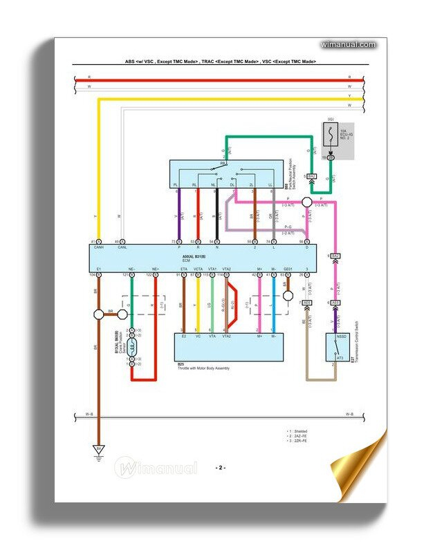 Toyota Corolla 2009 2010 Toyota Electrical Wiring Diagrams