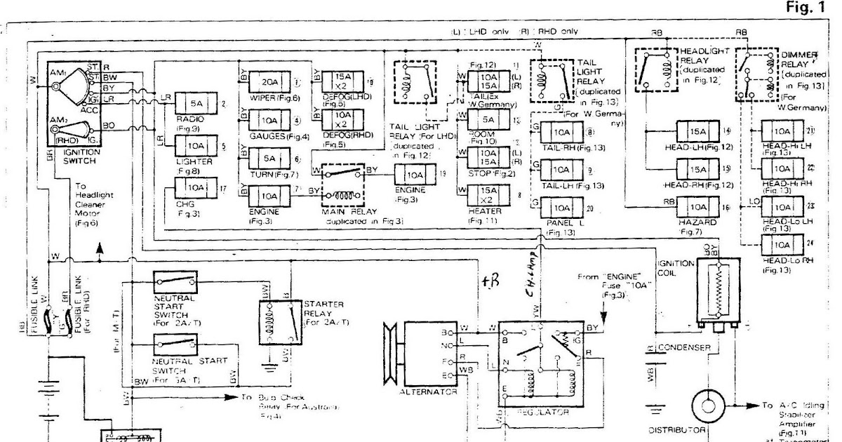 Toyota Corolla Electrical Wiring Diagram Model Electrical Wiring 