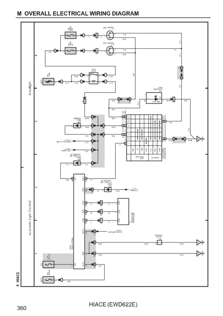 Toyota Dyna Headlight Wiring Diagram WIRGRAM