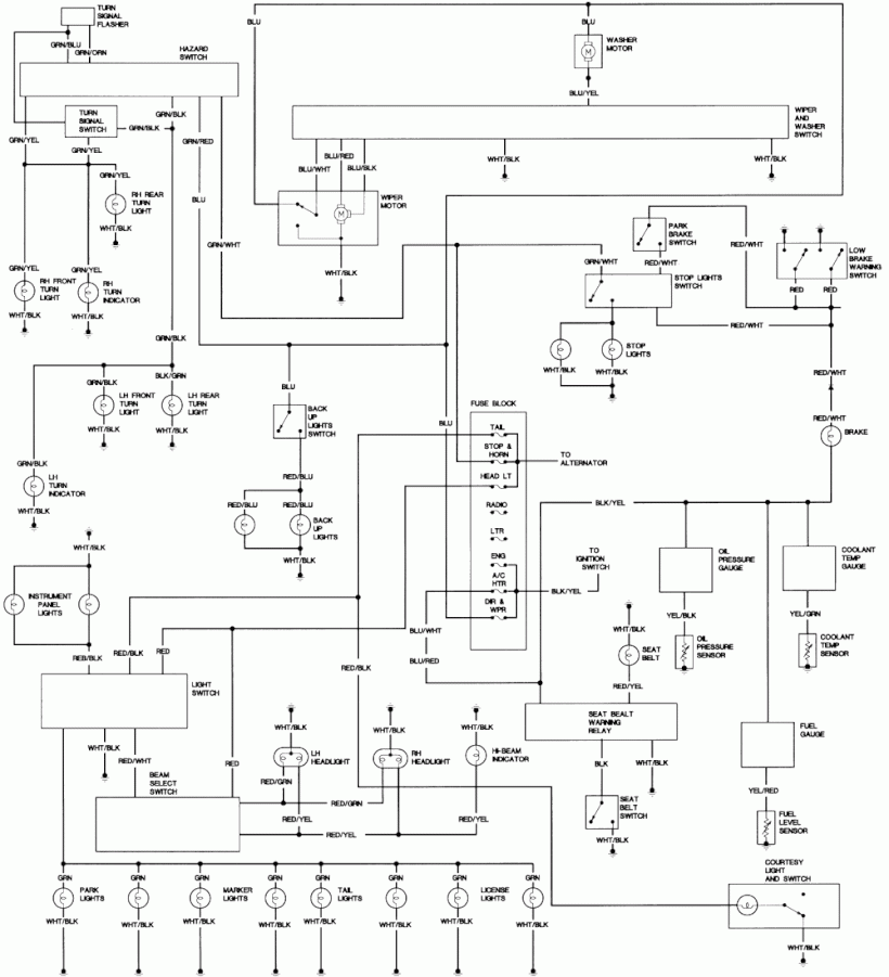 TOYOTA FJ40 Wiring Diagrams Car Electrical Wiring Diagram