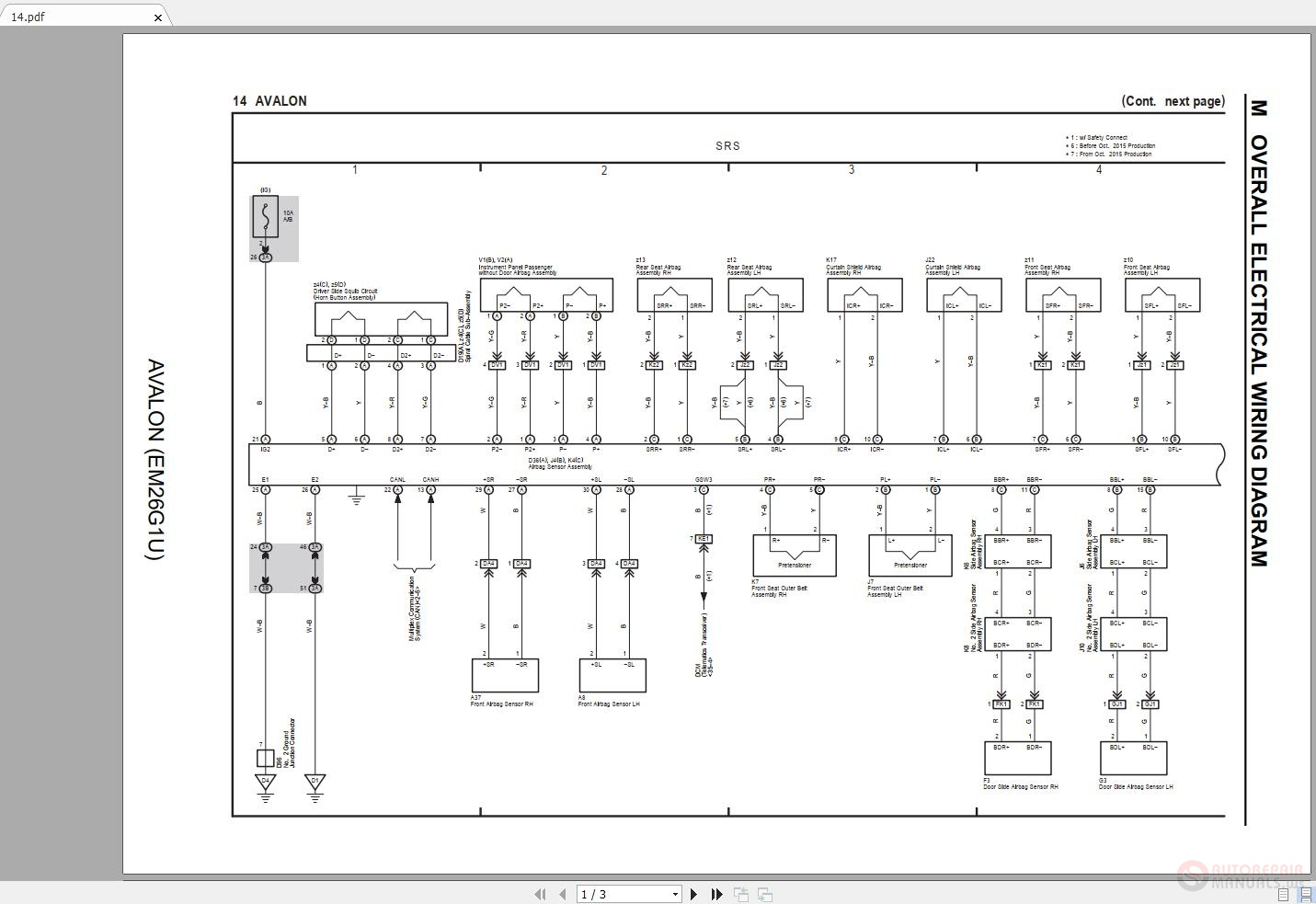 Toyota GISC Workshop Manual Electrical Wiring Diagram 2018 Auto