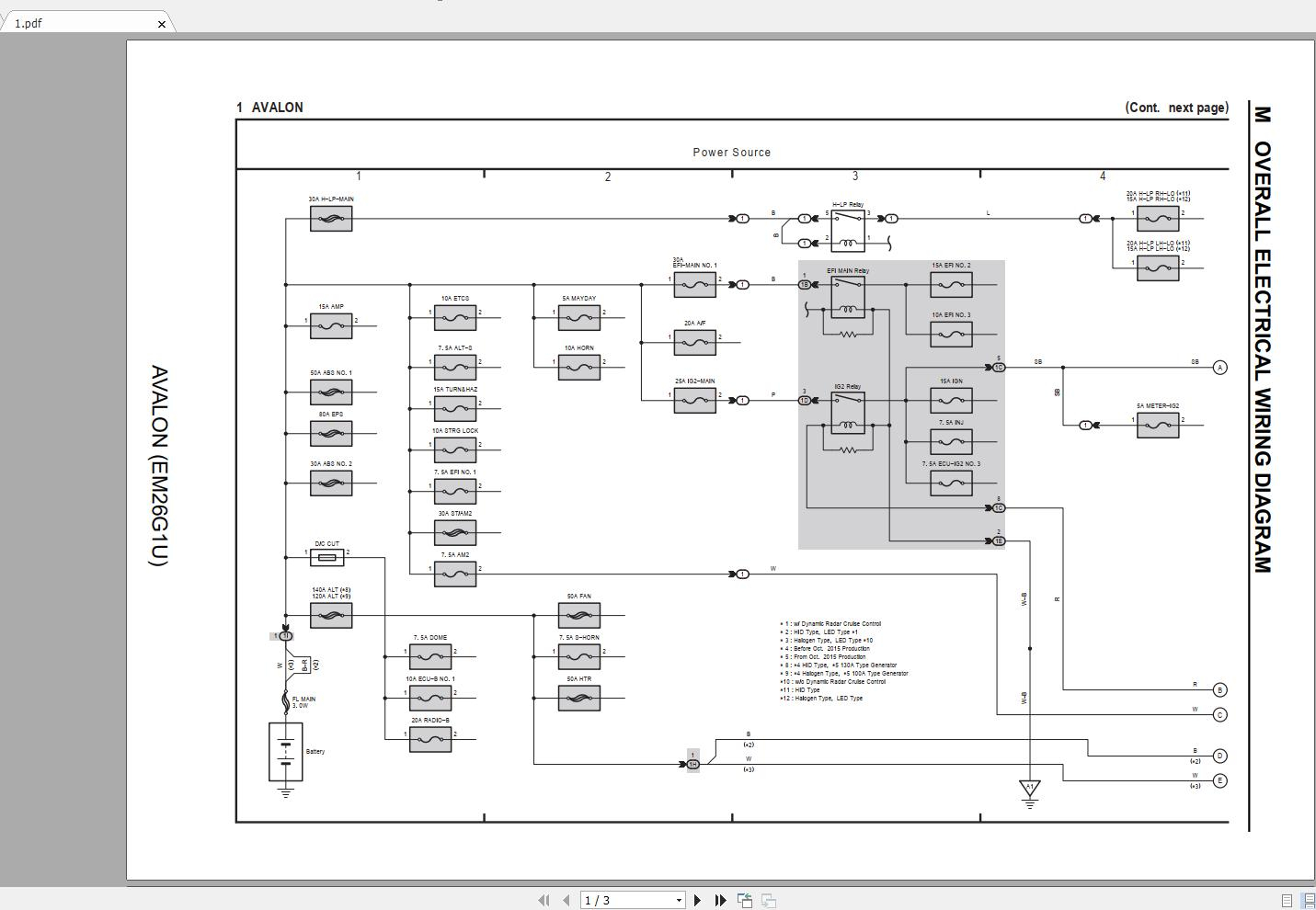 Toyota GISC Workshop Manual Electrical Wiring Diagram 2019 Auto 