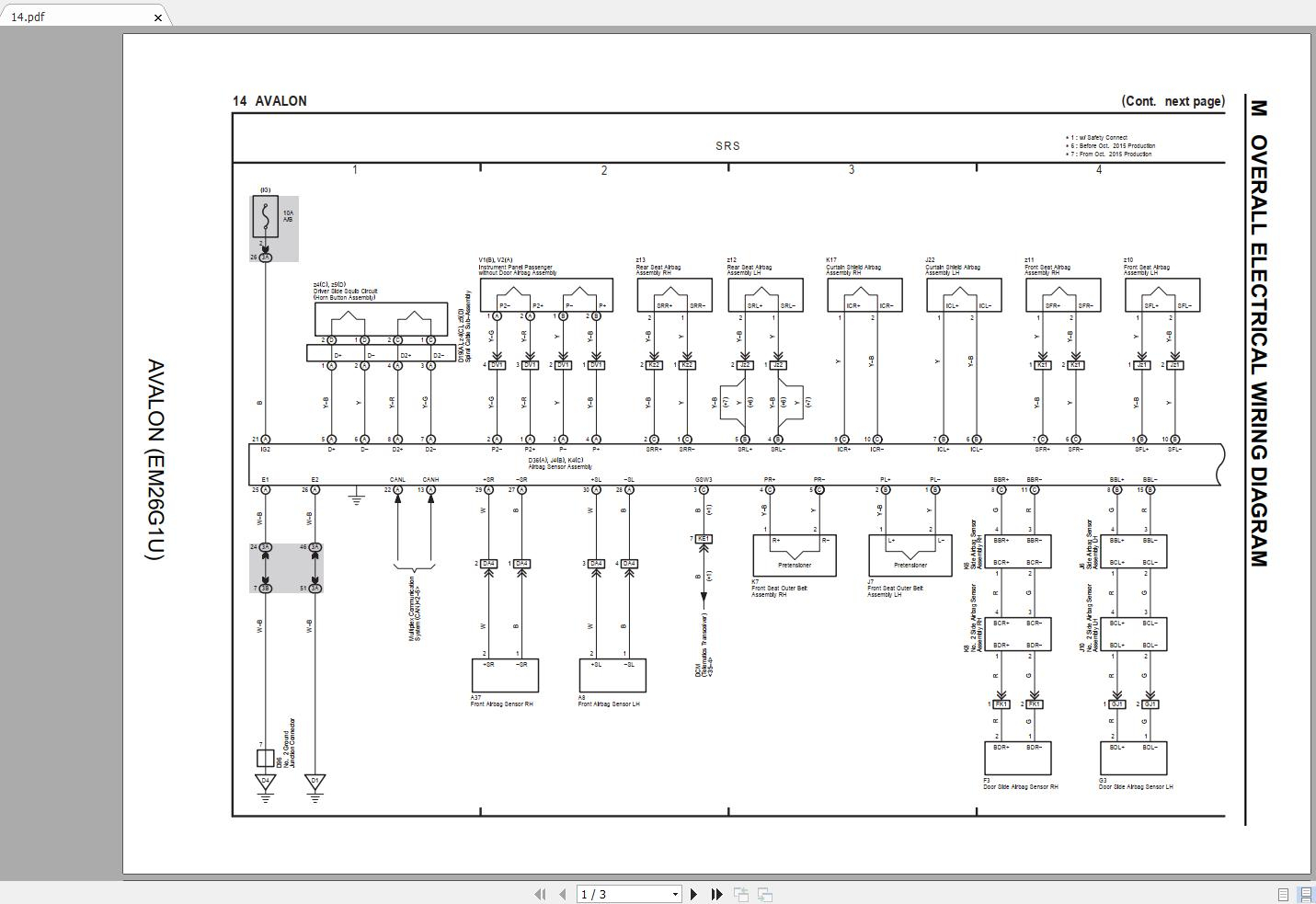 Toyota GISC Workshop Manual Electrical Wiring Diagram 2019 Auto 