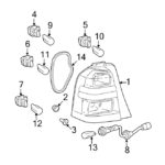 Toyota Highlander Socket AND Wire 8155548050 Toyota Fort Worth TX