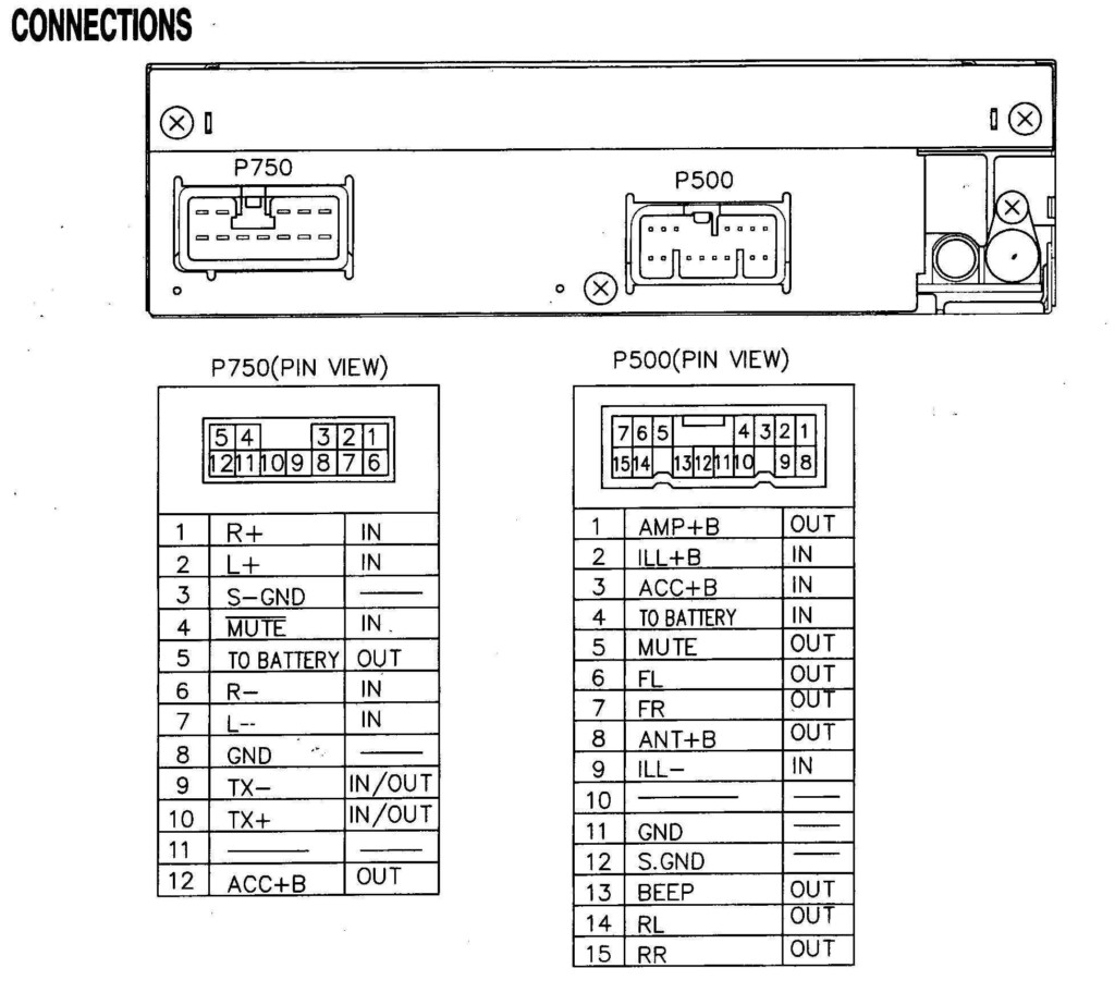 Toyota Radio Wiring Diagram In 2021 Car Amplifier Car Stereo 