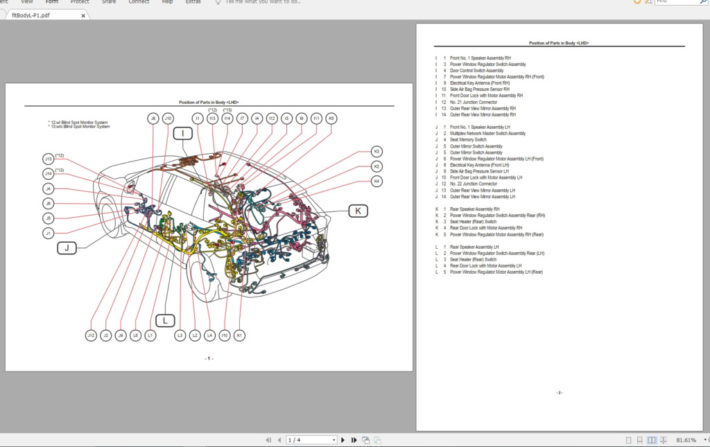 Toyota RAV 4 2019 02 Electrical Wiring Diagram Auto Repair Manual 