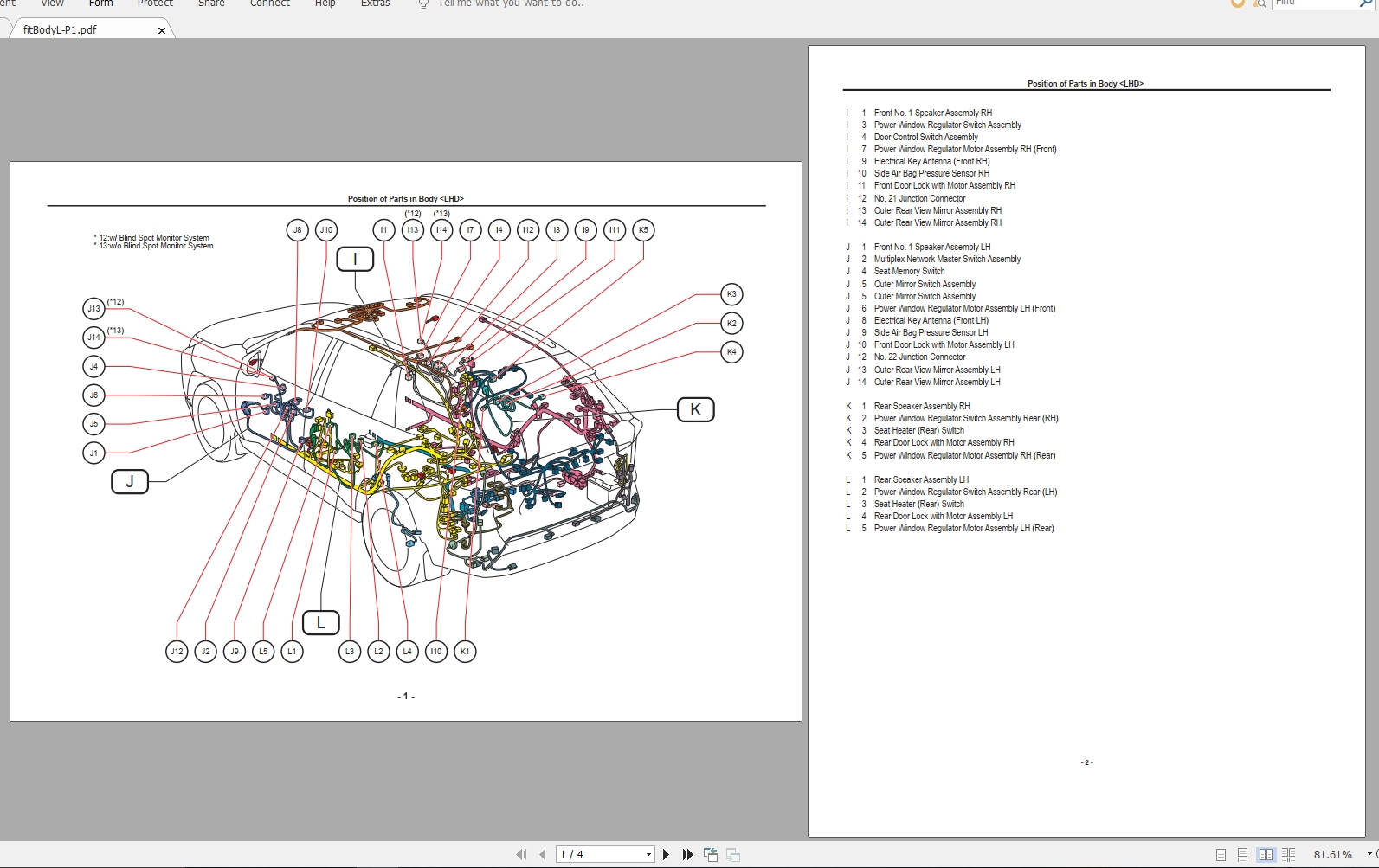 Toyota RAV 4 2019 02 Electrical Wiring Diagram Auto Repair Manual 