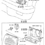 Toyota Tacoma Headlight Adjusting Screw Lamps Electrical 8119589101