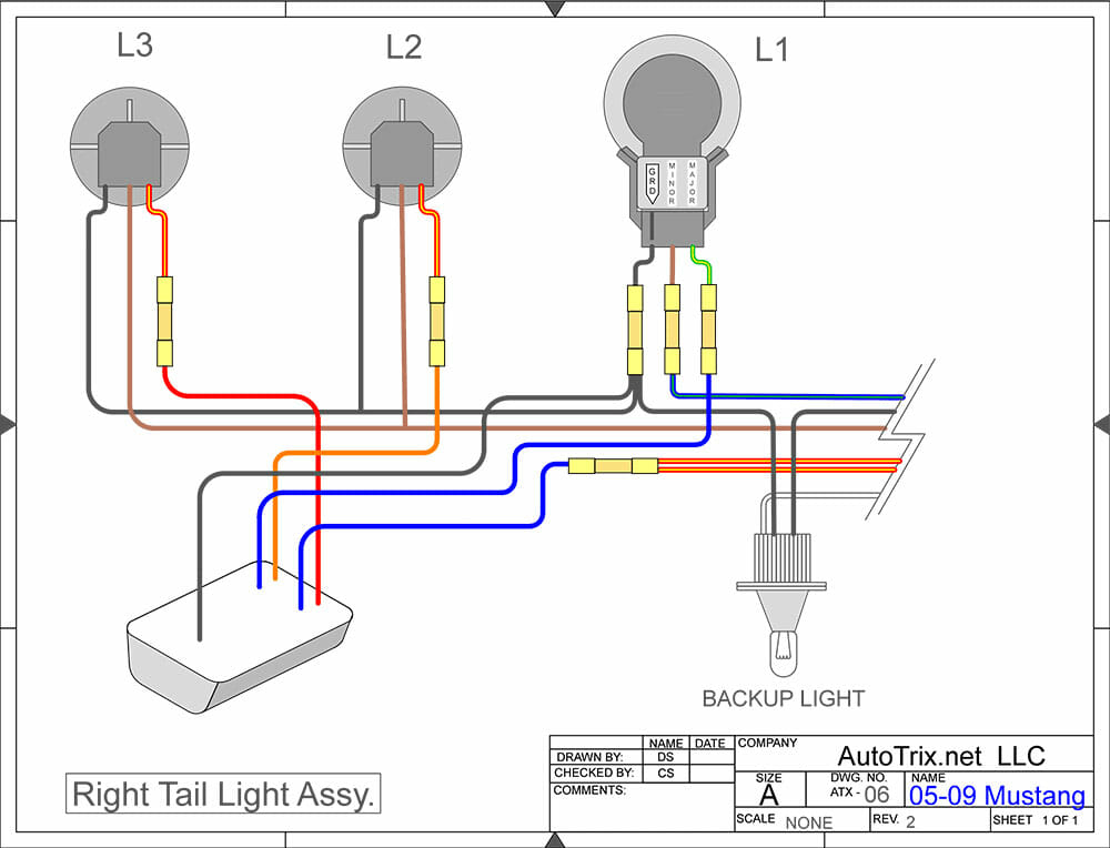 Toyota Tail Light Wiring Diagram Color Codes Wiring View And 