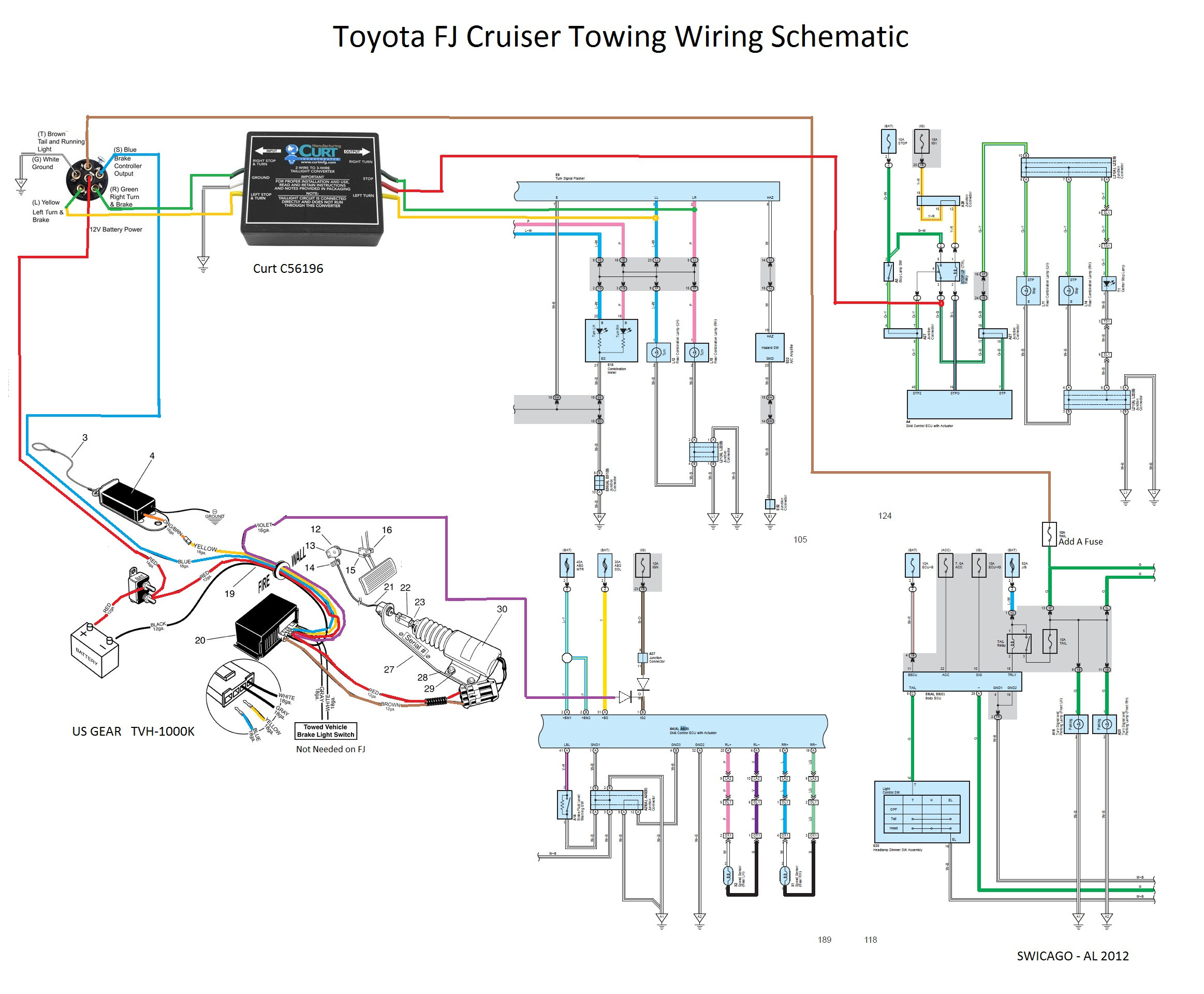 Toyota Tundra 7 Pin Trailer Wiring Diagram Wiring For Better Life