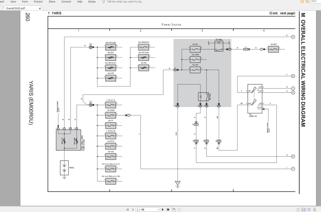 Toyota Yaris 2006 Electrical Wiring Diagram Homepage The Biggest 