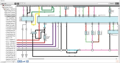 Toyota Yaris 2012 Electrical Wiring Diagram Electrical Wiring Diagrams