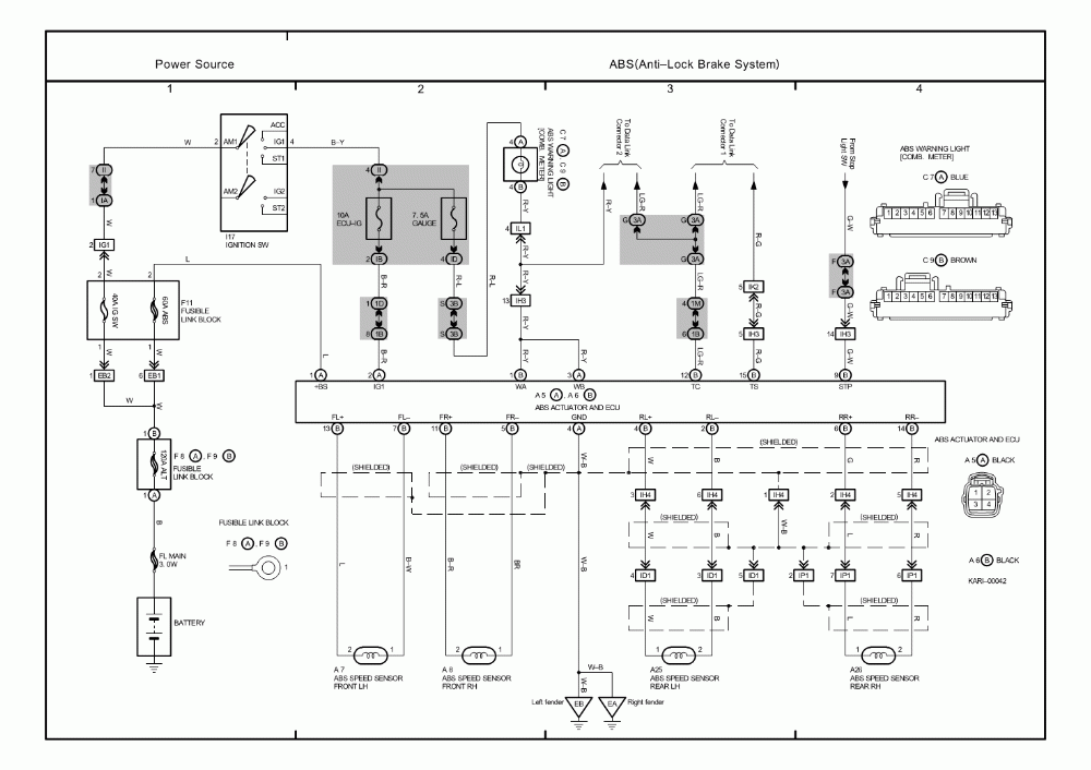 Toyotum Avalon Wiring Diagram Complete Wiring Schemas