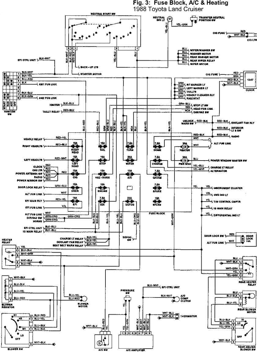 VL 4710 Hzj75 Headlight Wiring Diagram Schematic Wiring