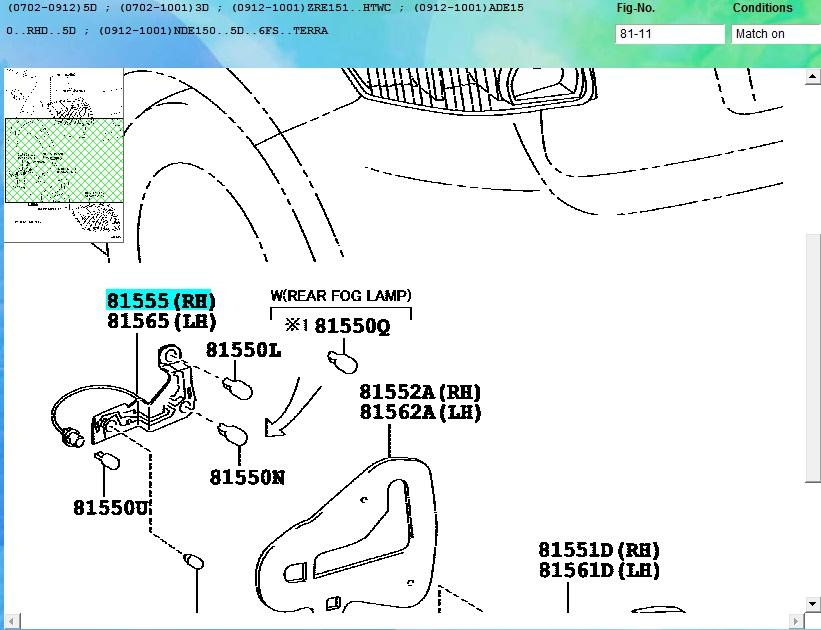 Wiring Diagram Fuses And Reverse Light Auris Club Toyota Owners