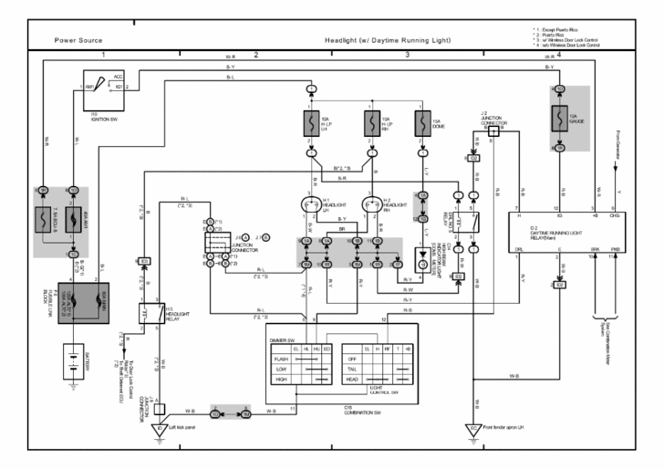 Wiring Diagram PDF 2002 Toyota Corolla Wiring