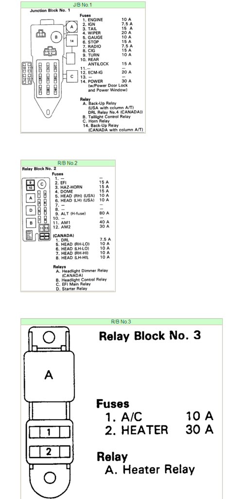 1983 Toyota Pickup Wiring Diagram