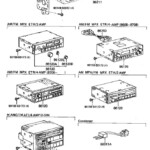 1987 Toyota Condenser Radio Setting Coil Twt Receiver 9098004041