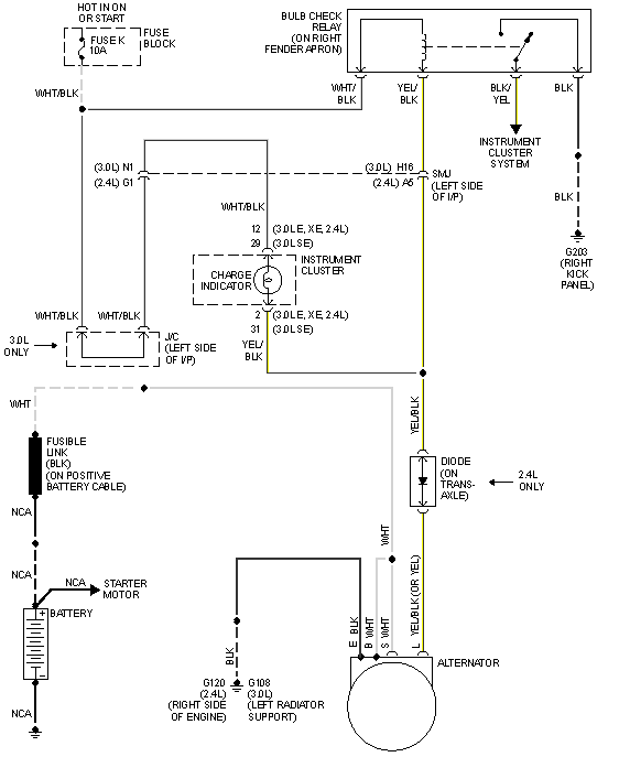 1991 Nissan Pickup Wiring Diagram