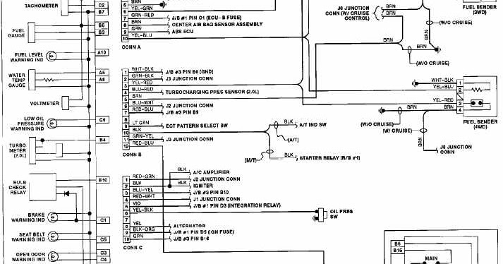 1991 Toyota Celica Instrument Cluster Wiring Diagrams All About 