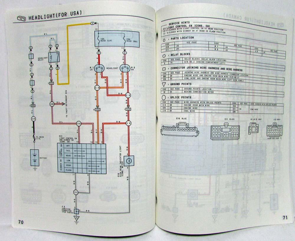 1992 Toyota Paseo Radio Wiring Diagram