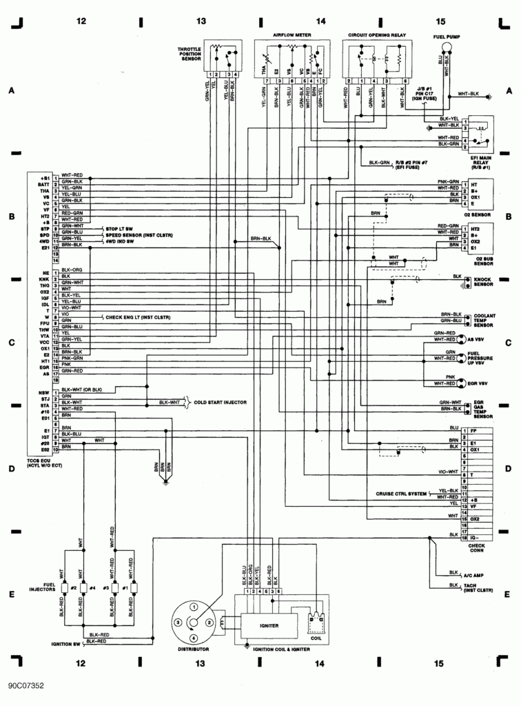 1993 Toyota Pickup Wiring Diagram