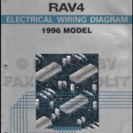 1996 Toyota RAV4 Wiring Diagram Manual Original