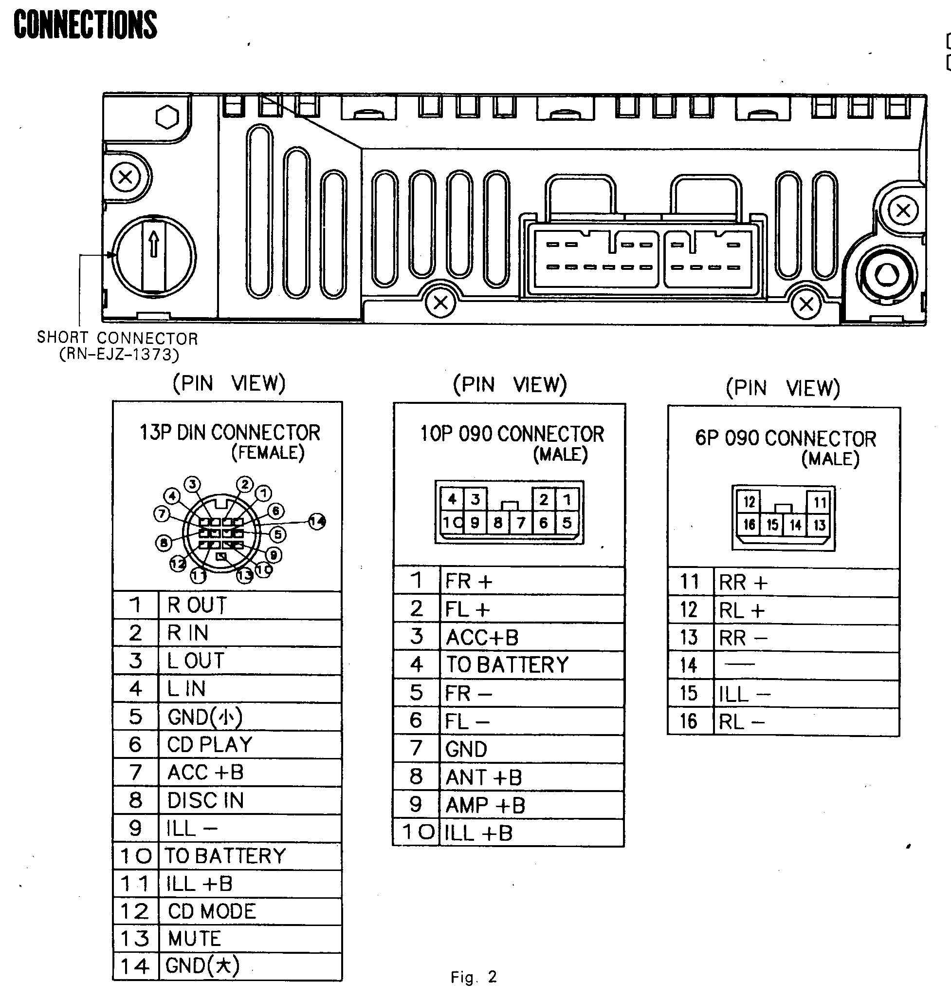 1997 Toyota Camry Radio Wiring Diagram Free Wiring Diagram