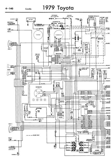 1998 Toyota Corolla Headlight Wiring Diagram