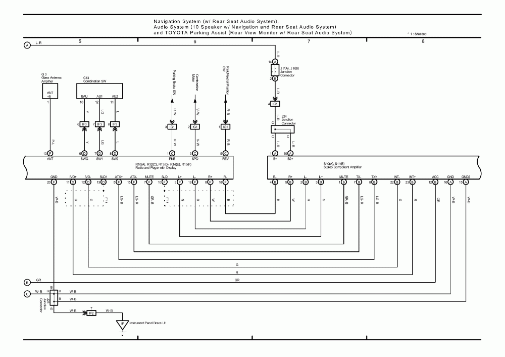 2000 Toyota Sienna Stereo Wiring Diagram Inspireaza