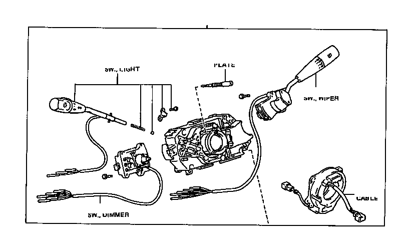 2001 Toyota Camry Wiring Diagram Headlights