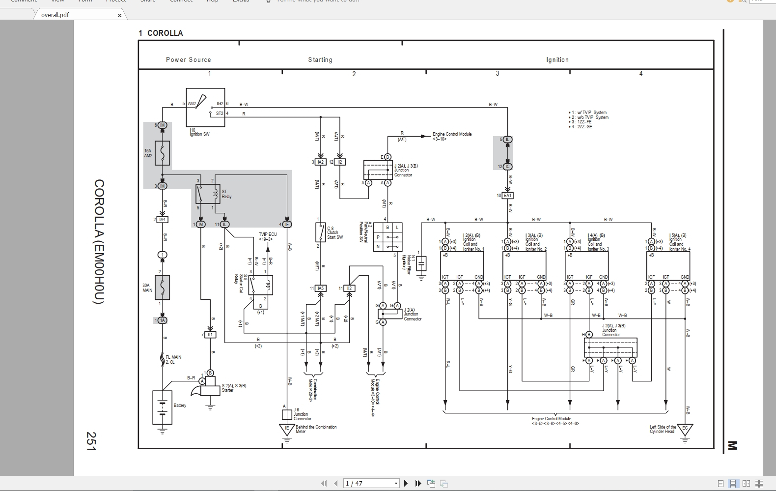 2006 Corolla Wiring Diagram Richinspire