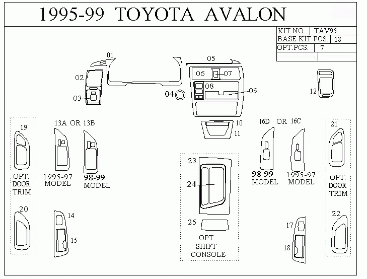 2007 Toyota Avalon Rear Subwoofer Wiring Diagram